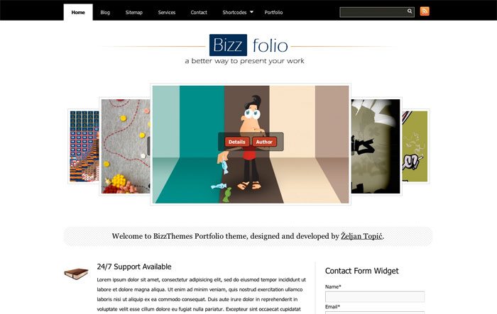BizzFolio - Thumbnail